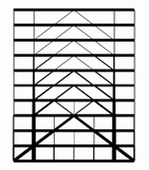 グランドストラクチャ法を用いた建物の構造位相最適化(H23)の画像3